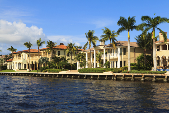 waterfront home